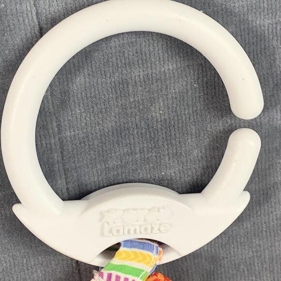 LAMAZE Disney Lion King Clip and Go 9” Timon Baby Toy Stuffed Plush Crinkle Toy - Picture 5 of 6